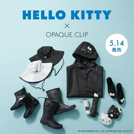 S*ね様 新品未使用　ハローキティ ブーツクリップ サンリオ　Sanrio ◇【ハローキティ】ショート丈レインブーツ（レインシューズ